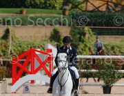 CHIAUDANI AMERICAN BLUE CampITA2013- S5 9079 : AMERICAN BLUE VAN EEKLELCHEM, CHIAUDANI NATALE, Campionati Italiani 2013, Cattolica, Horse Riviera Resort, foto di Stefano Secchi ©